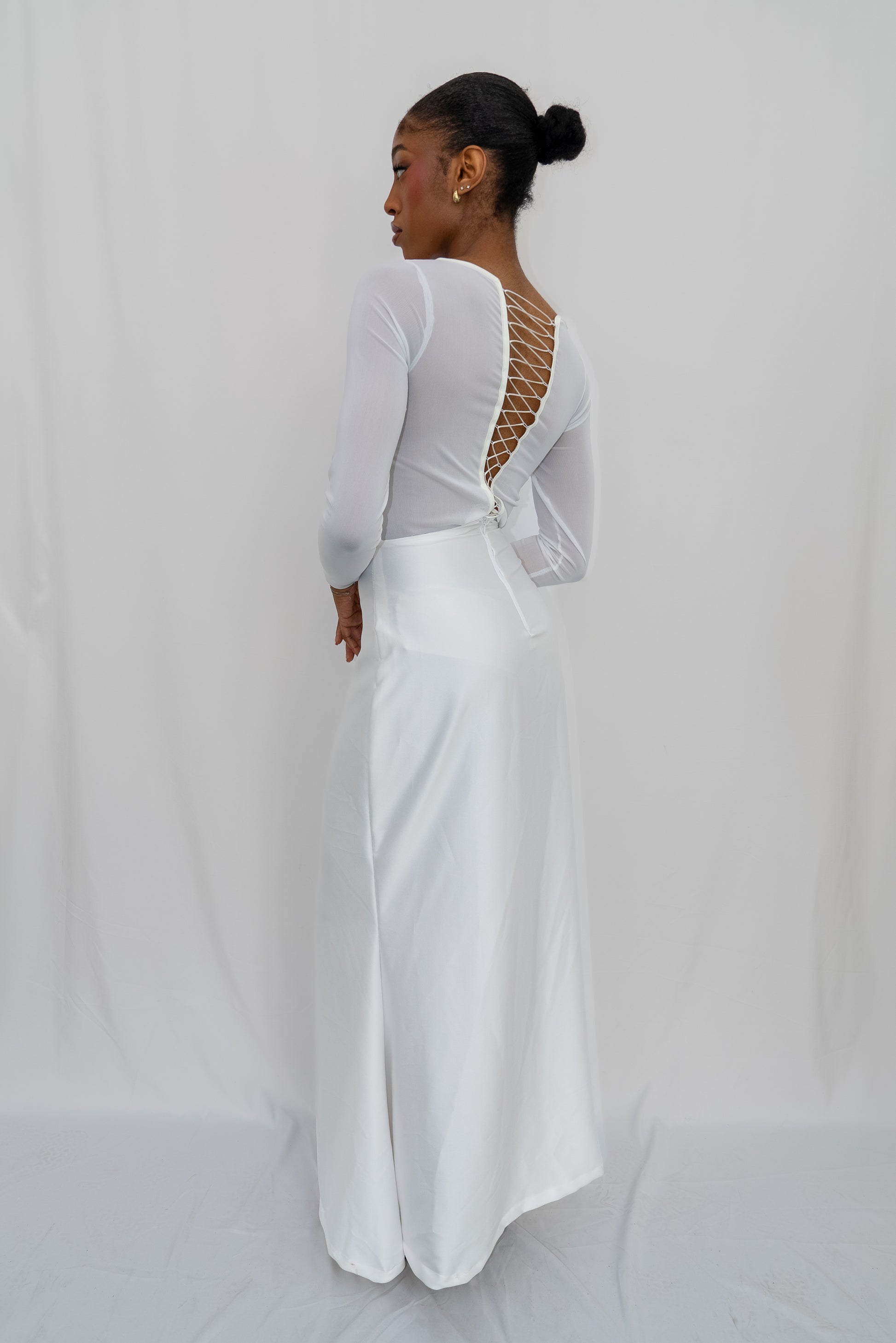 Ashleigh Lace up Dress