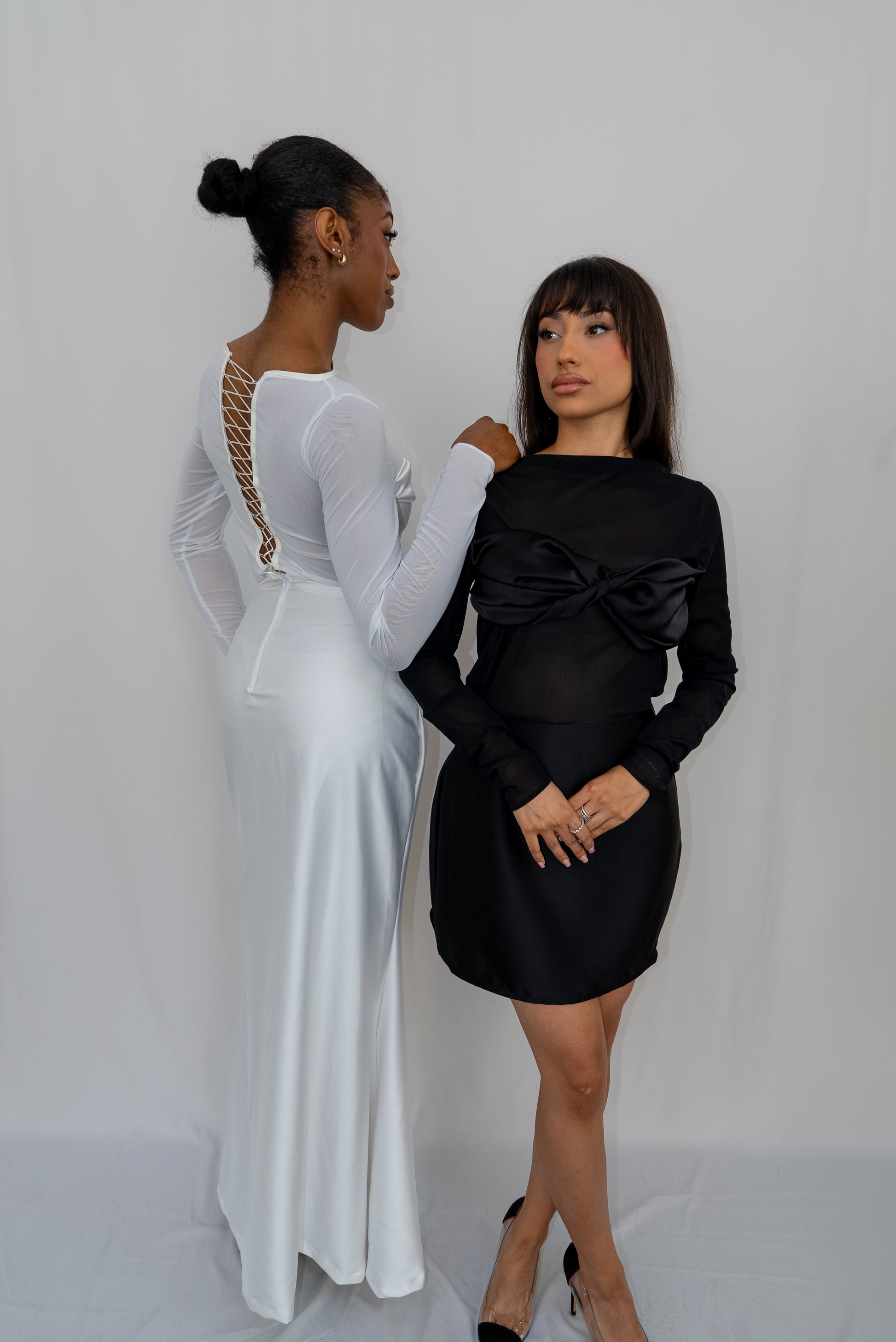 Ashleigh Lace up Dress